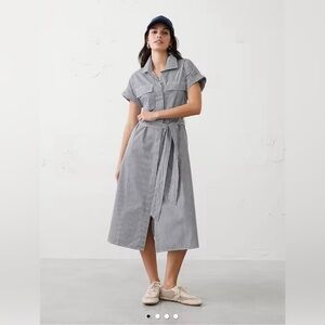 Banana Republic Button Down Midi Dress